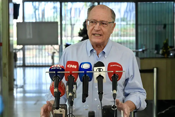 O vice-presidente Geraldo Alckmin (PSB)