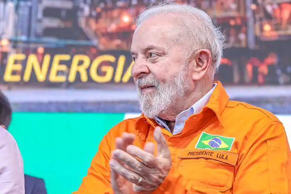 O presidente Lula
