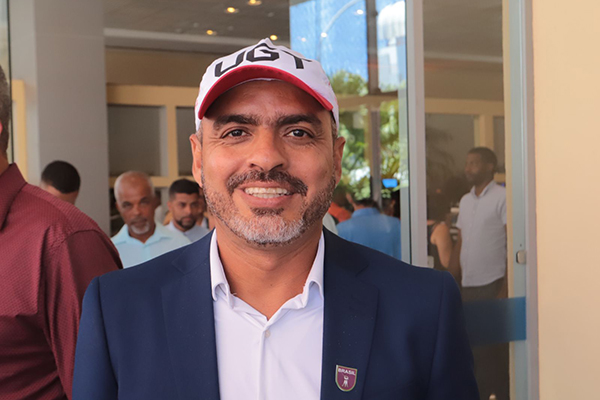 O presidente da UGT-BA, Marcelo Carvalho