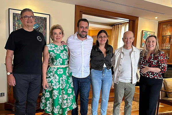 Deputado federal Rui Falcão (PT) participou do almoço entre Marta Suplicy e Guilherme Boulos, neste sábado (13), em São Paulo