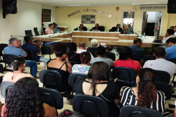 Plenário da Câmara Municipal de Utinga