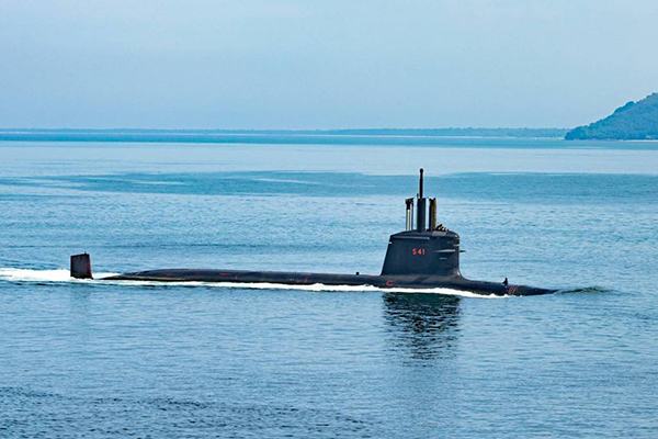 O mais recente submarino brasileiro, o S41 Humaitá, que entrou em operação na semana passada