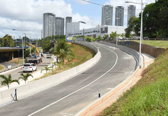 Imagem de Com investimento de R$ 3,5 milhões, via entre Bonocô e Cabula é inaugurada nesta quinta-feira