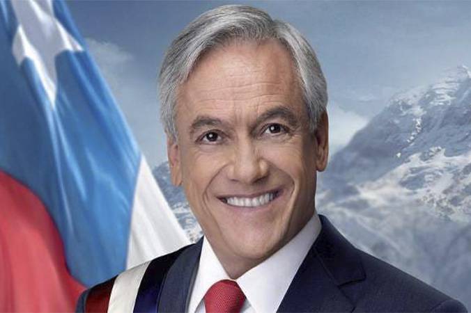 O ex-presidente do Chile Sebastián Piñera