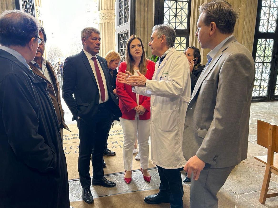 Governador também visitou Universidade e ao Hospital das Clínicas de Barcelona