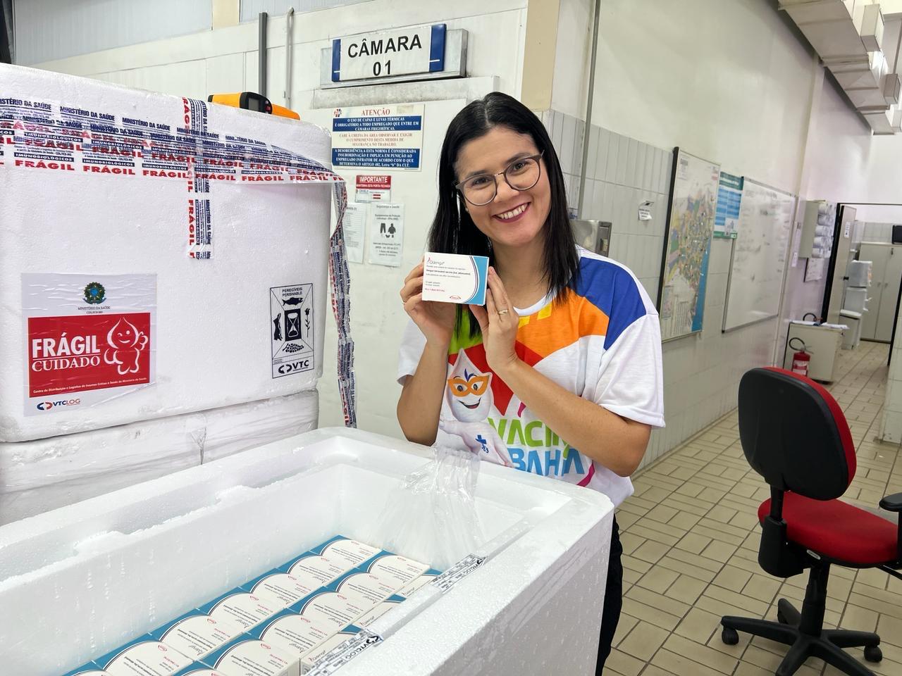 Bahia recebe as primeiras doses da vacina contra dengue