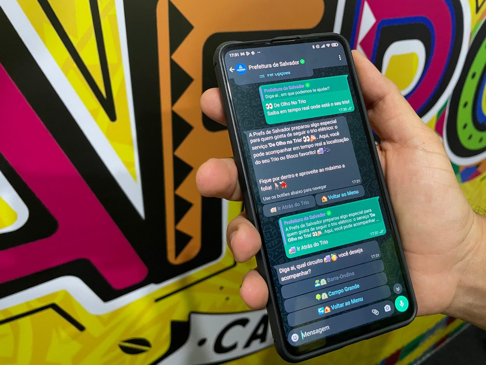 O atendimento digital foi realizado através do WhatsApp, ferramenta de mensagens mais utilizada no Brasil O atendimento digital foi realizado através do WhatsApp, ferramenta de mensagens mais utilizada no Brasil