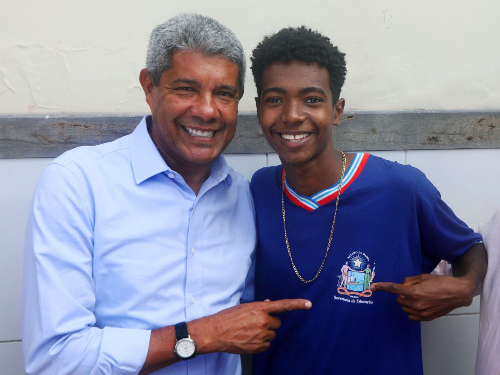 O governador Jerônimo Rodrigues