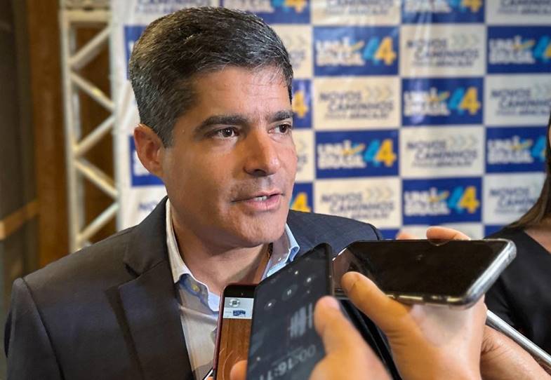 O vice-presidente do União Brasil, ACM Neto