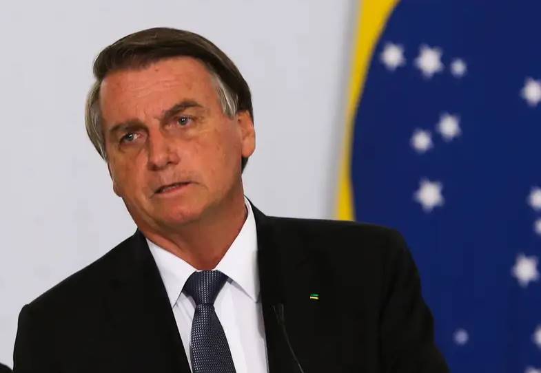 O ex-presidente Jair Bolsonaro