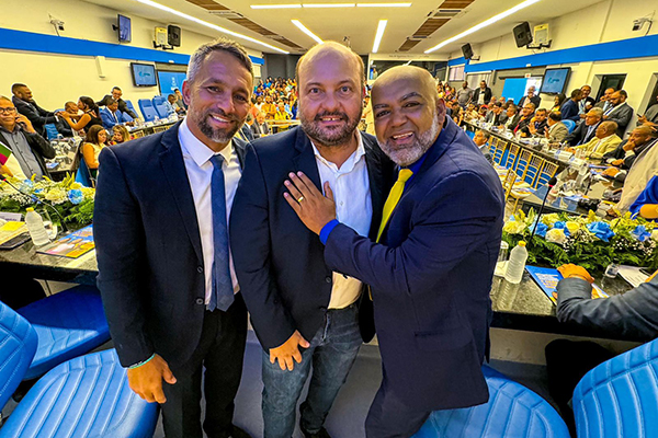 Flávio Matos, Dilson Magalhães Jr. e Niltinho