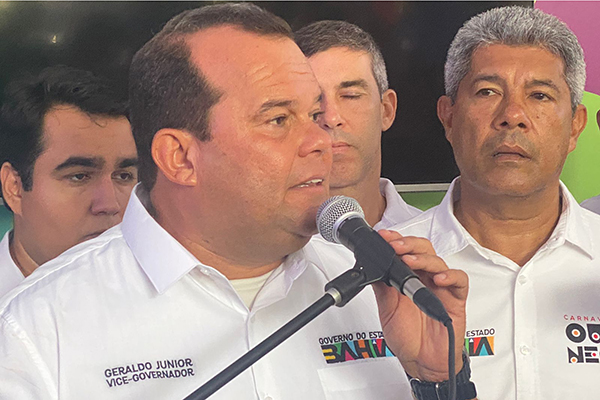 O vice-governador Geraldo Júnior (MDB) O vice-governador Geraldo Júnior (MDB)