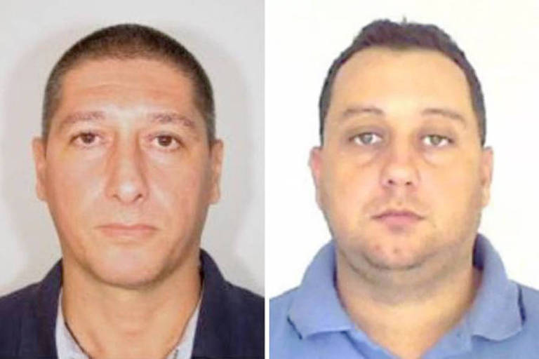 PM reformado Ronnie Lessa, que teria efetuado disparos, e o ex-policial Élcio Queiroz, acusado de dirigir o carro do atirador O PM reformado Ronnie Lessa, que teria efetuado disparos, e o ex-policial Élcio Queiroz, acusado de dirigir o carro do atirador O