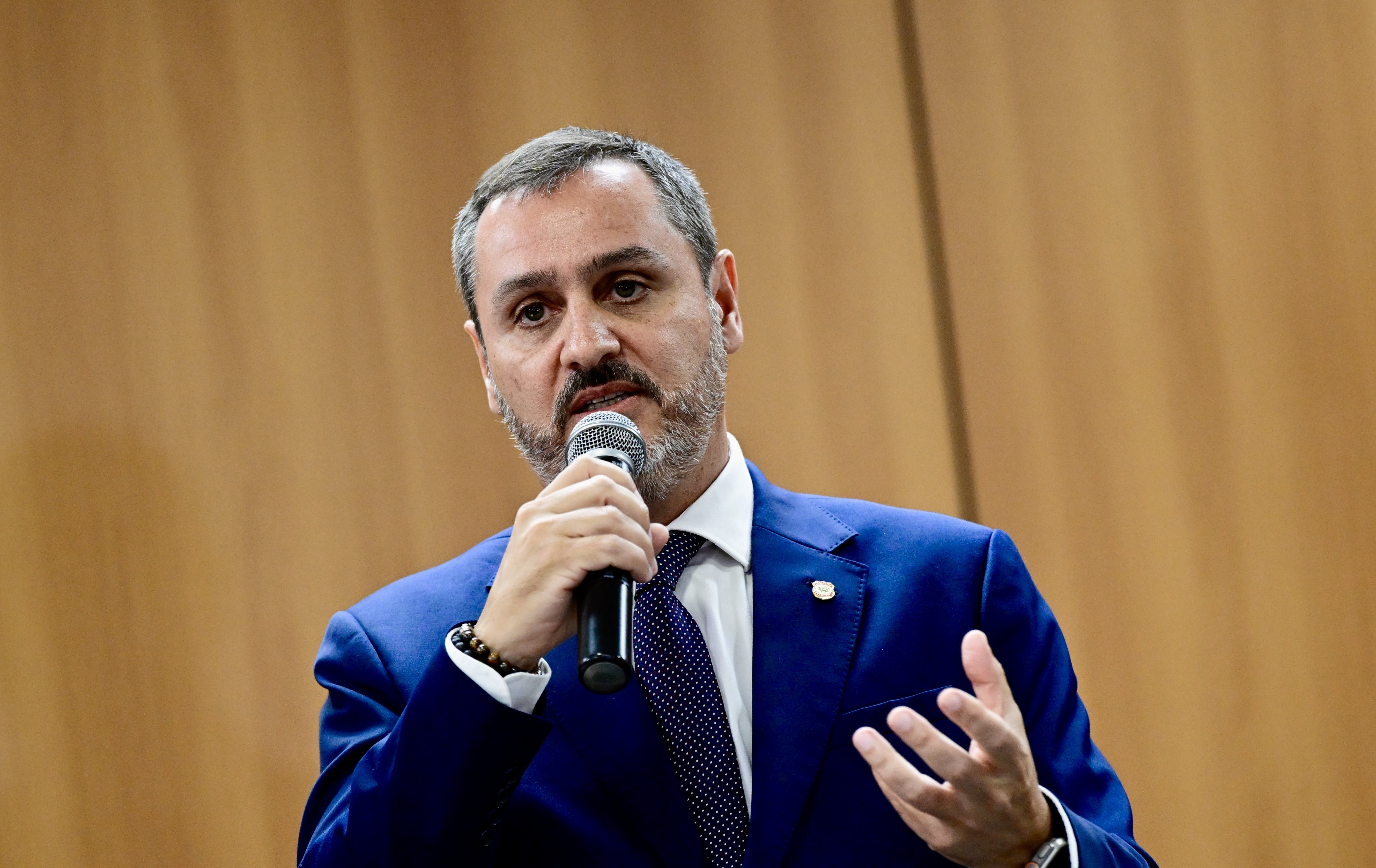 O diretor-geral da Polícia Federal, Andrei Rodrigues