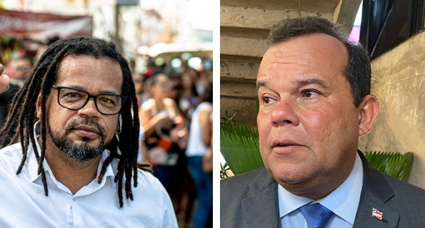 Kleber Rosa (PSOL) e Geraldo Jr. (MDB)