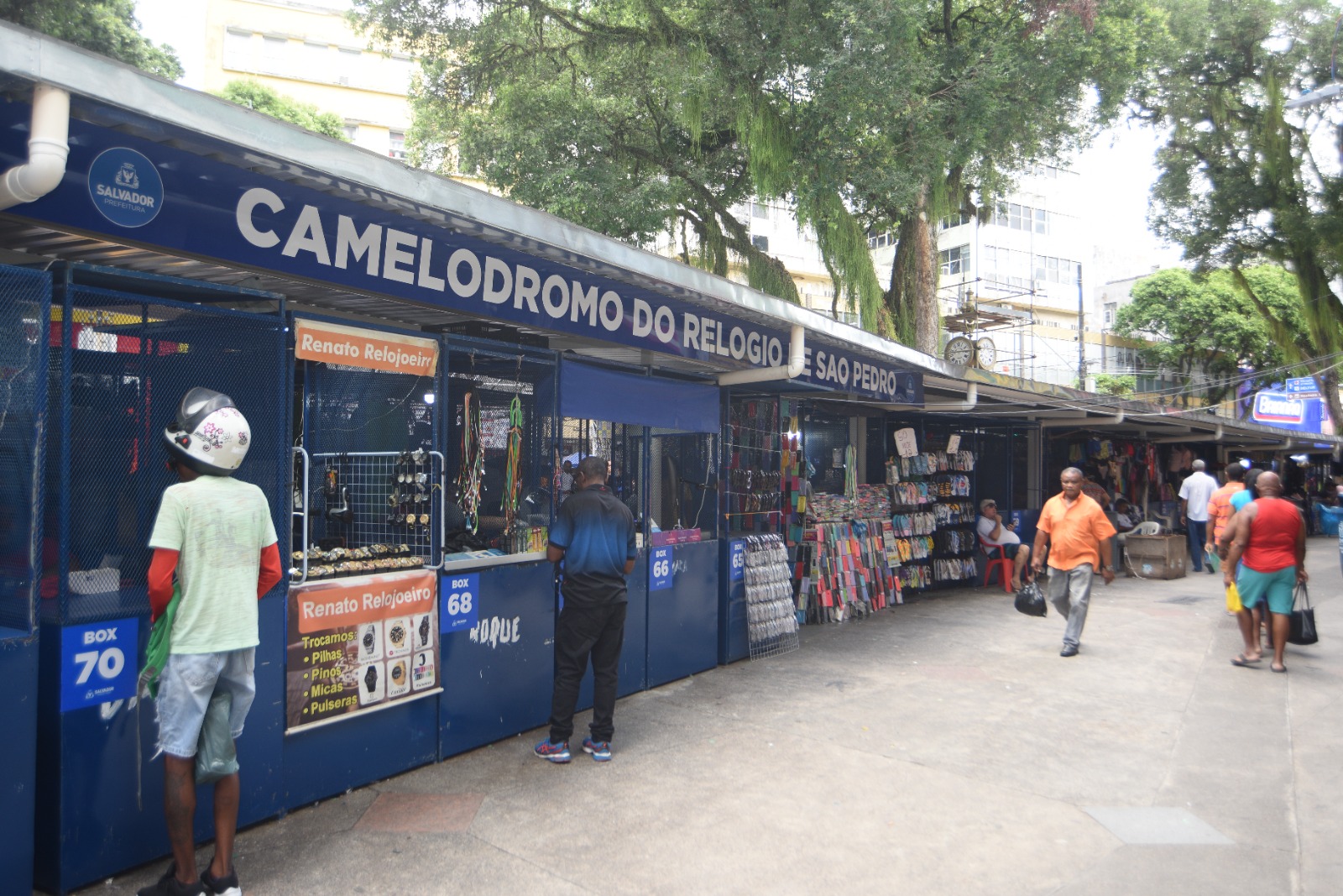 Local conta com uma área de 282 metros quadrados e capacidade para acomodar até 80 permissionários