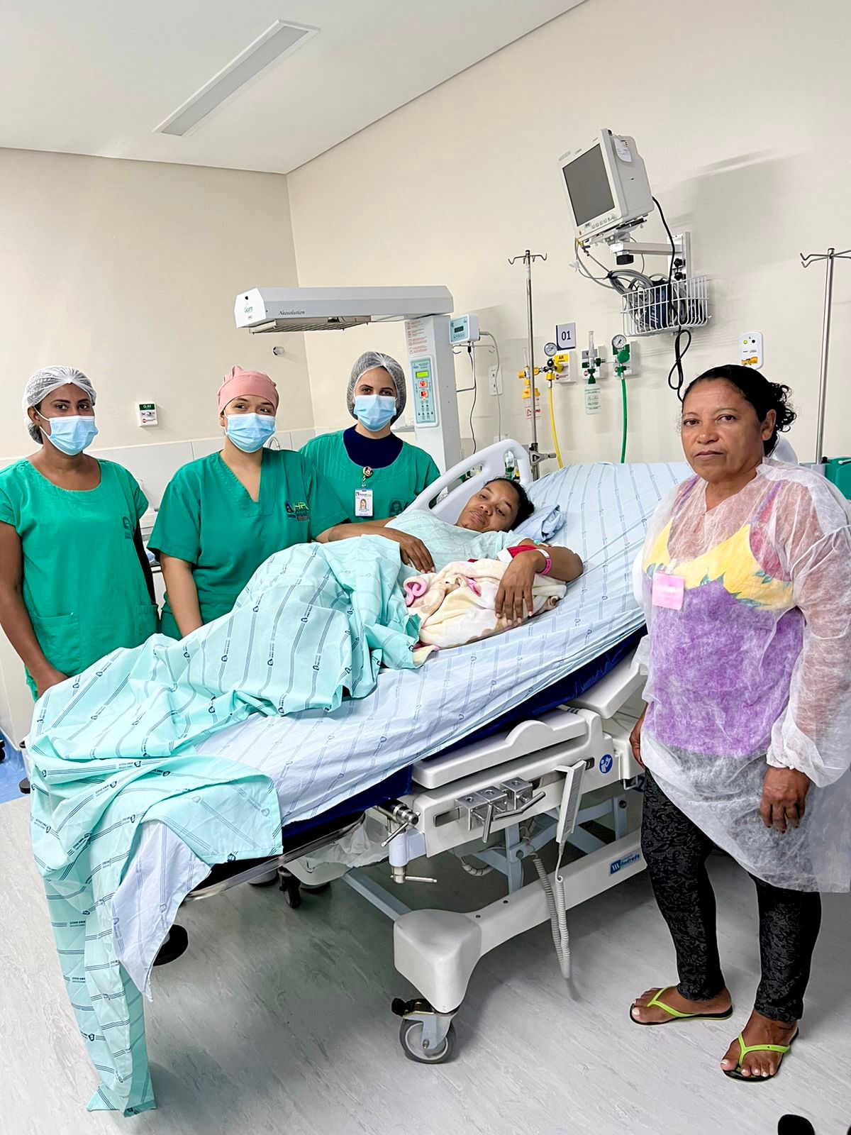 Nesta sexta-feira nasceu a primeira criança no novo Centro de Parto Normal