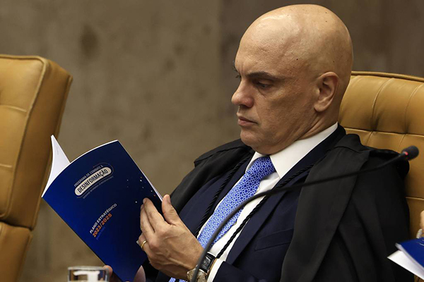 O ministro Alexandre de Moraes, do STF (Supremo Tribunal Federal) O ministro Alexandre de Moraes, do STF (Supremo Tribunal Federal)