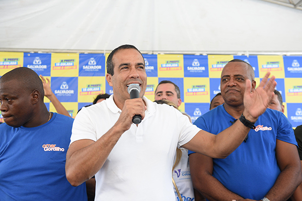 O prefeito Bruno Reis (União Brasi) O prefeito Bruno Reis (União Brasi)