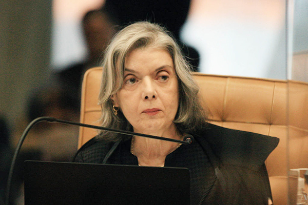 A ministra Cármen Lúcia, do Supremo Tribunal Federal (STF)