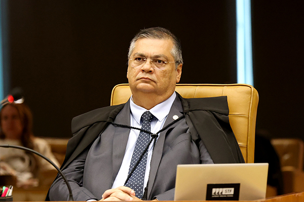 O ministro Flávio Dino, do Supremo Tribunal Federal (STF)