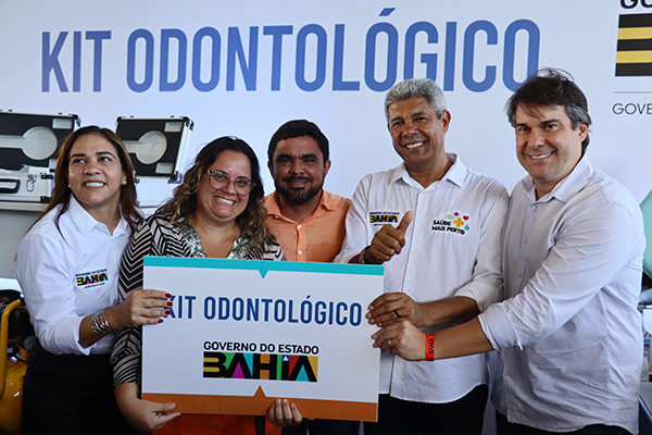 O município de Itanagra foi contemplado com a entrega de três kits odontológicos