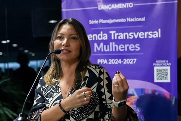 A primeira-dama Janja A primeira-dama Janja