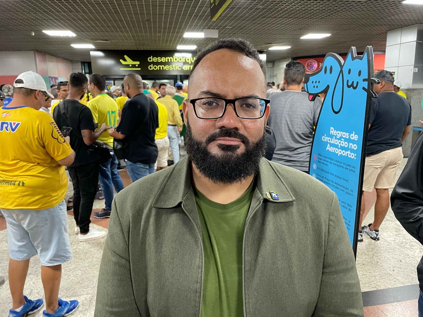 O deputado Leandro de Jesus 