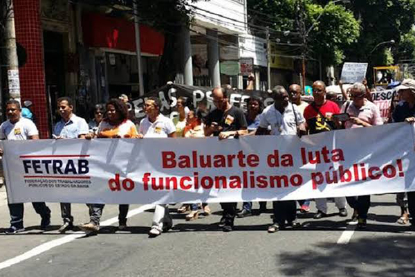 Manifestação da Fetrab Manifestação da Fetrab