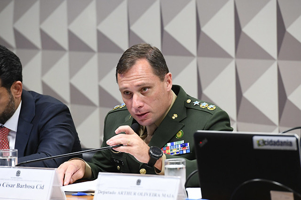 O tenente-coronel Mauro Cid