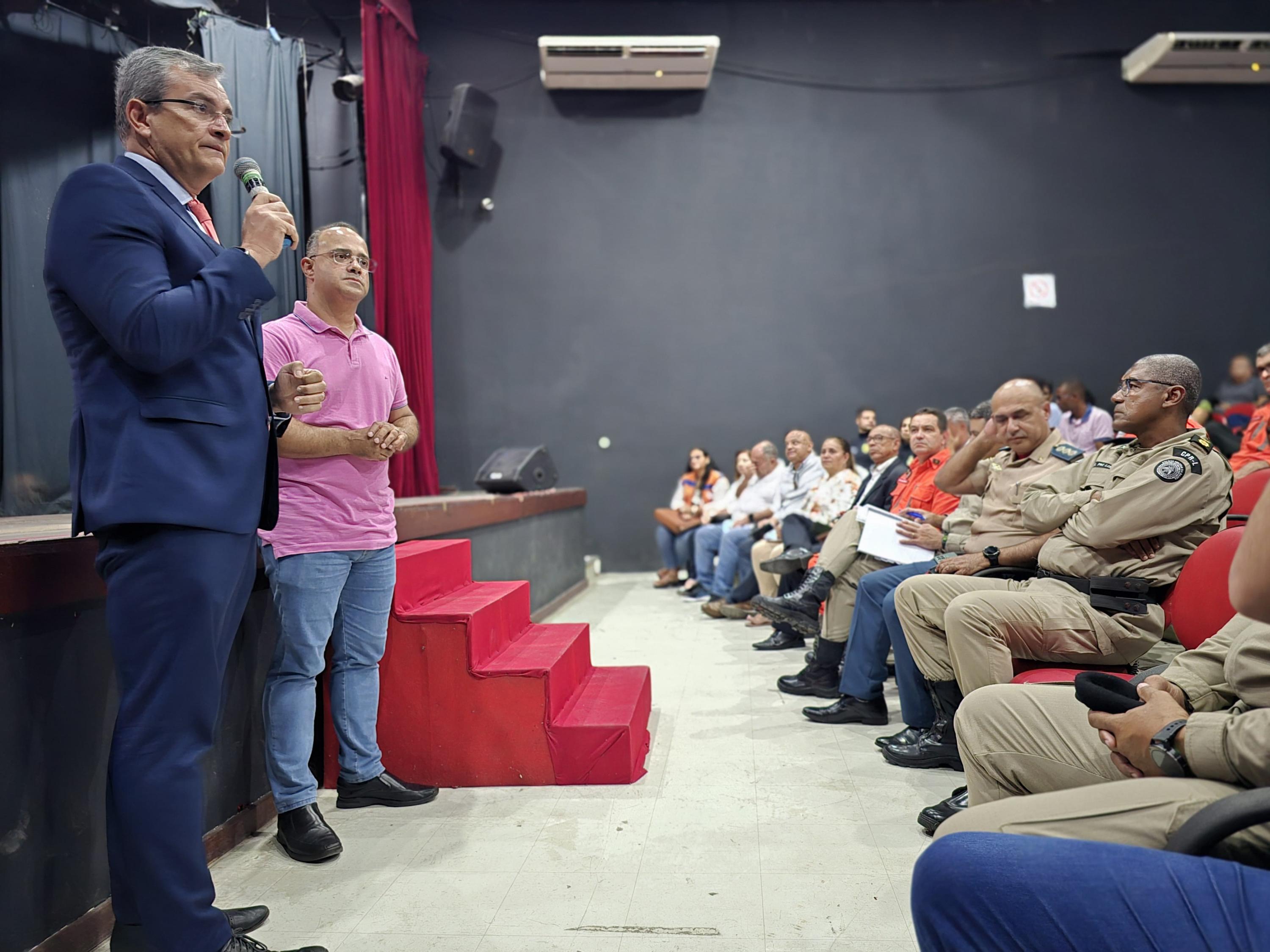 O Ministério Público da Bahia (MP-BA), por meio do promotor de Justiça Audo Rodrigues, participou do encontro. 