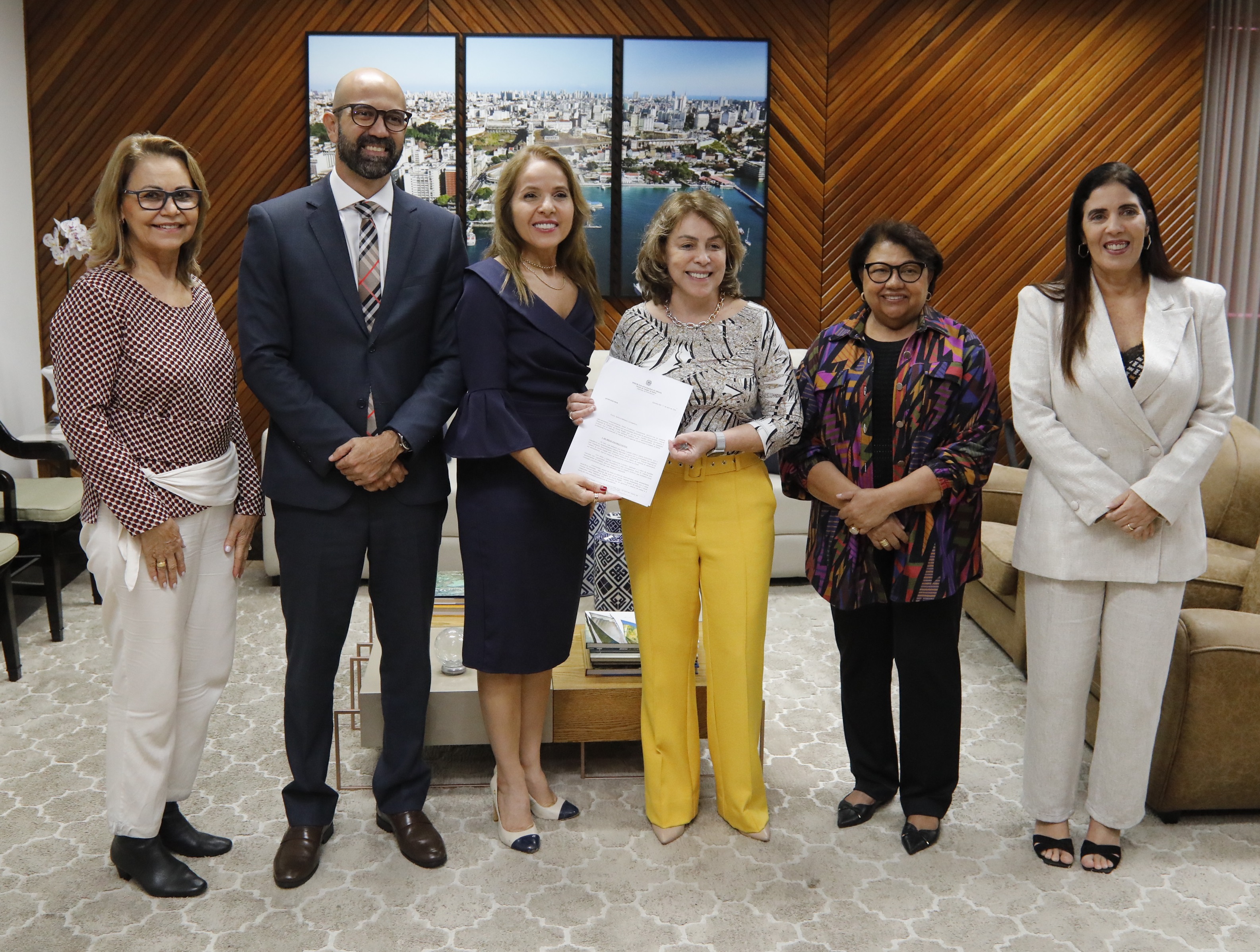As reuniões ocorreram no Gabinete da Presidência do TRT-5, no Fórum Ministro Coqueijo Costa, em Nazaré.