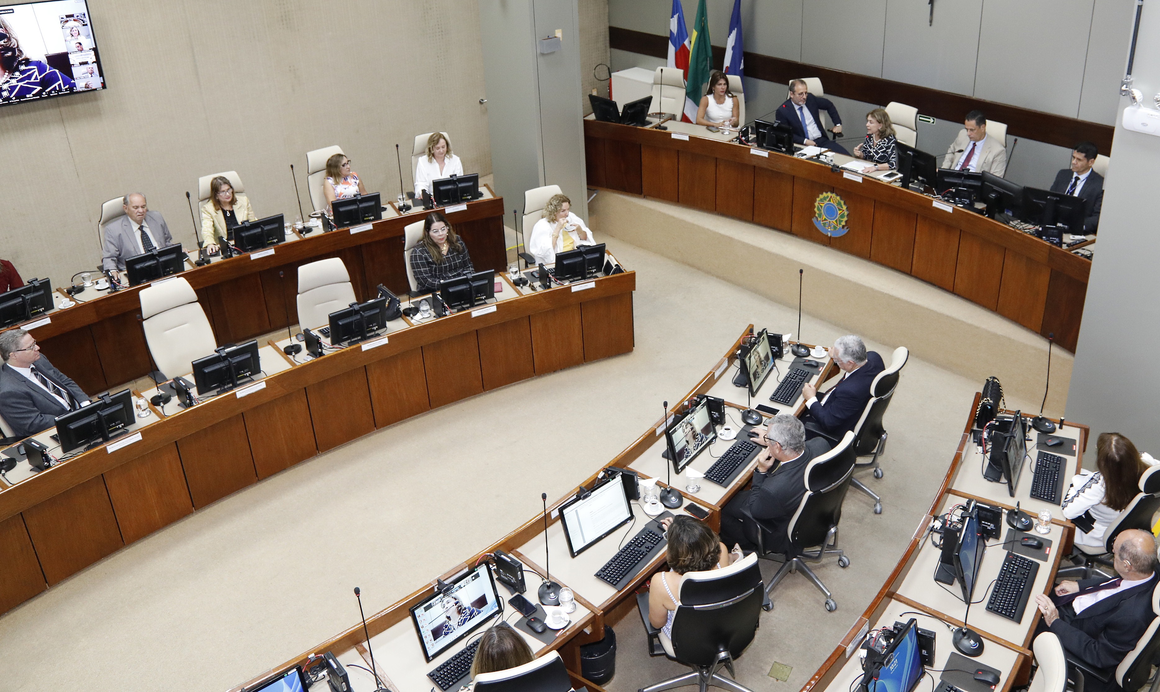 A Ata foi lida na manhã da última sexta (19/4), durante sessão no auditório do Pleno do Tribunal, com a presença dos desembargadores da Casa