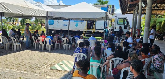 Municípios receberam o TRE em Todo Lugar entre os dias 4 a 16 de março Municípios receberam o TRE em Todo Lugar entre os dias 4 a 16 de março