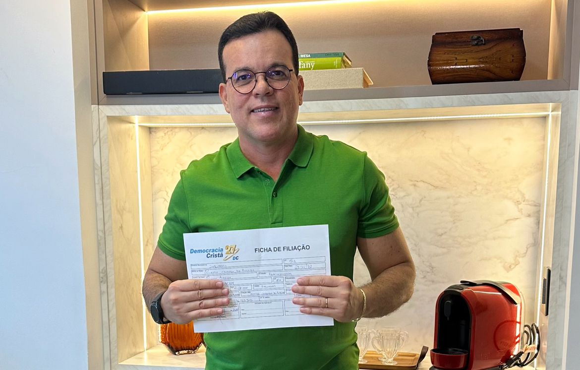Vereador Ricardo Almeida, agora no DC