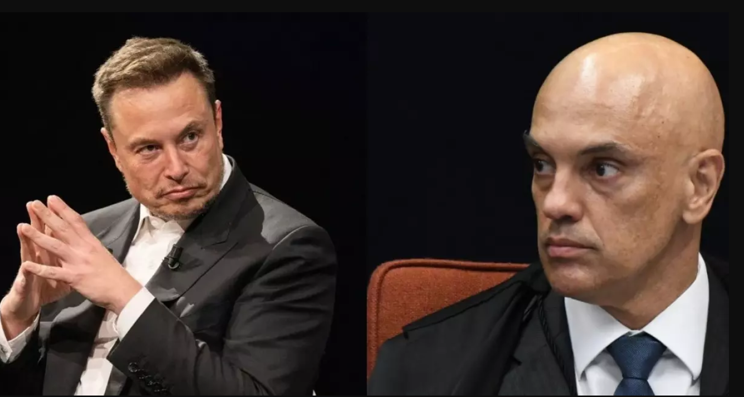 Imagem de Elon Musk questiona Moraes: ‘por que tanta censura no Brasil?’ e ameaça fechar escritório no Brasil Imagem de Elon Musk questiona Moraes: ‘por que tanta censura no Brasil?’ e ameaça fechar escritório no Brasil