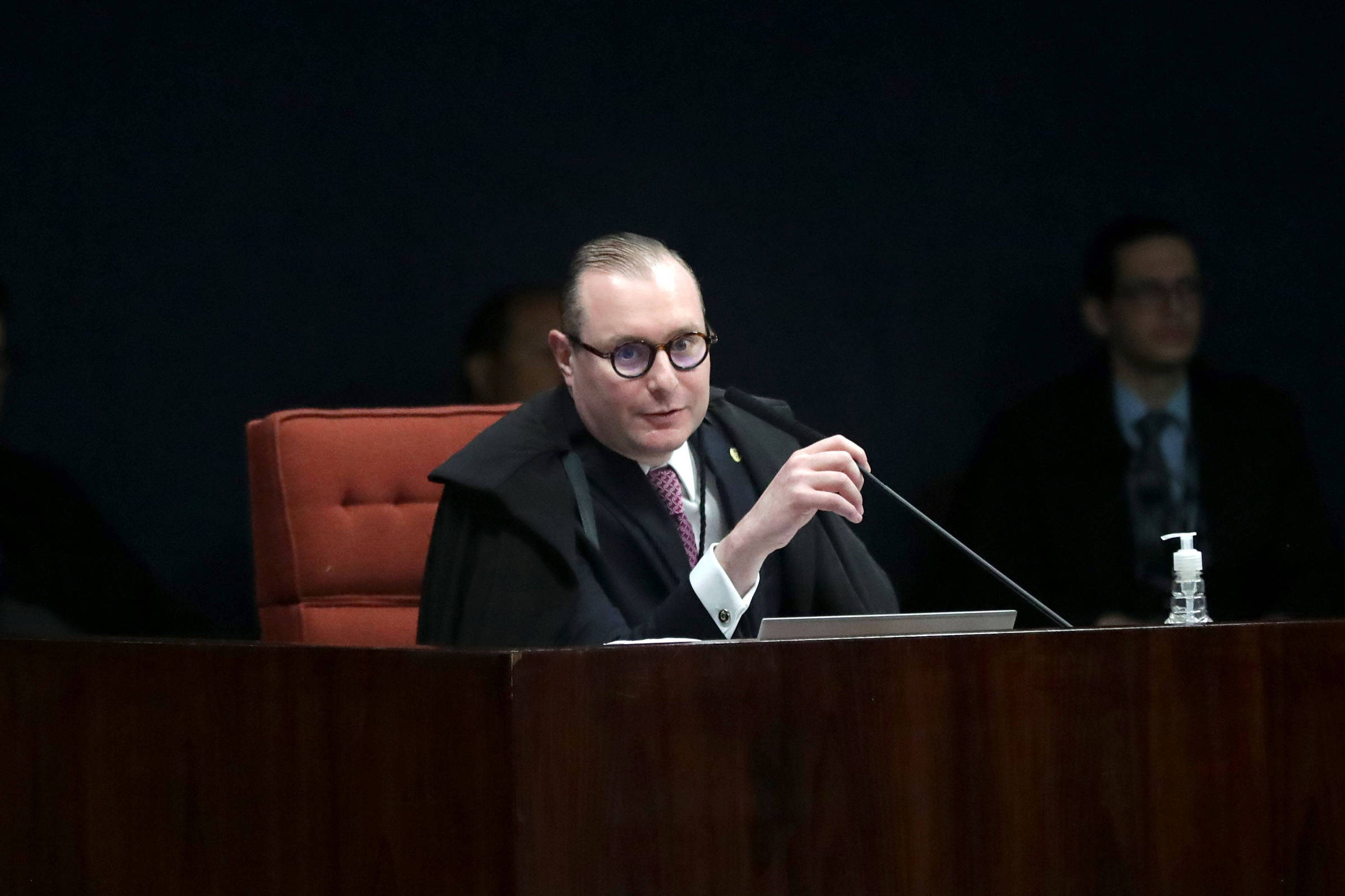 O ministro Cristiano Zanin, do STF