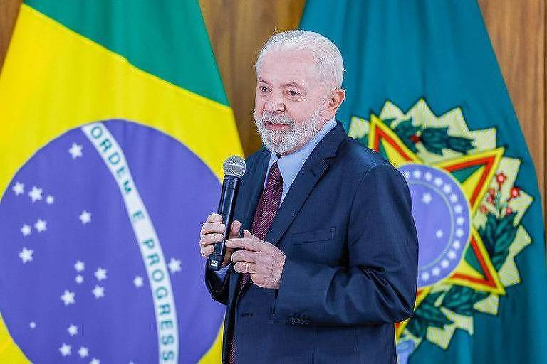 O presidente Luiz Inácio Lula da Silva (PT)
