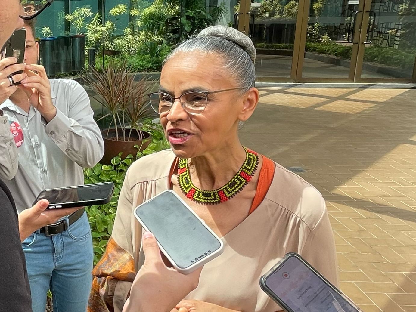 Ministra do Meio Ambiente, Marina Silva Ministra do Meio Ambiente, Marina Silva