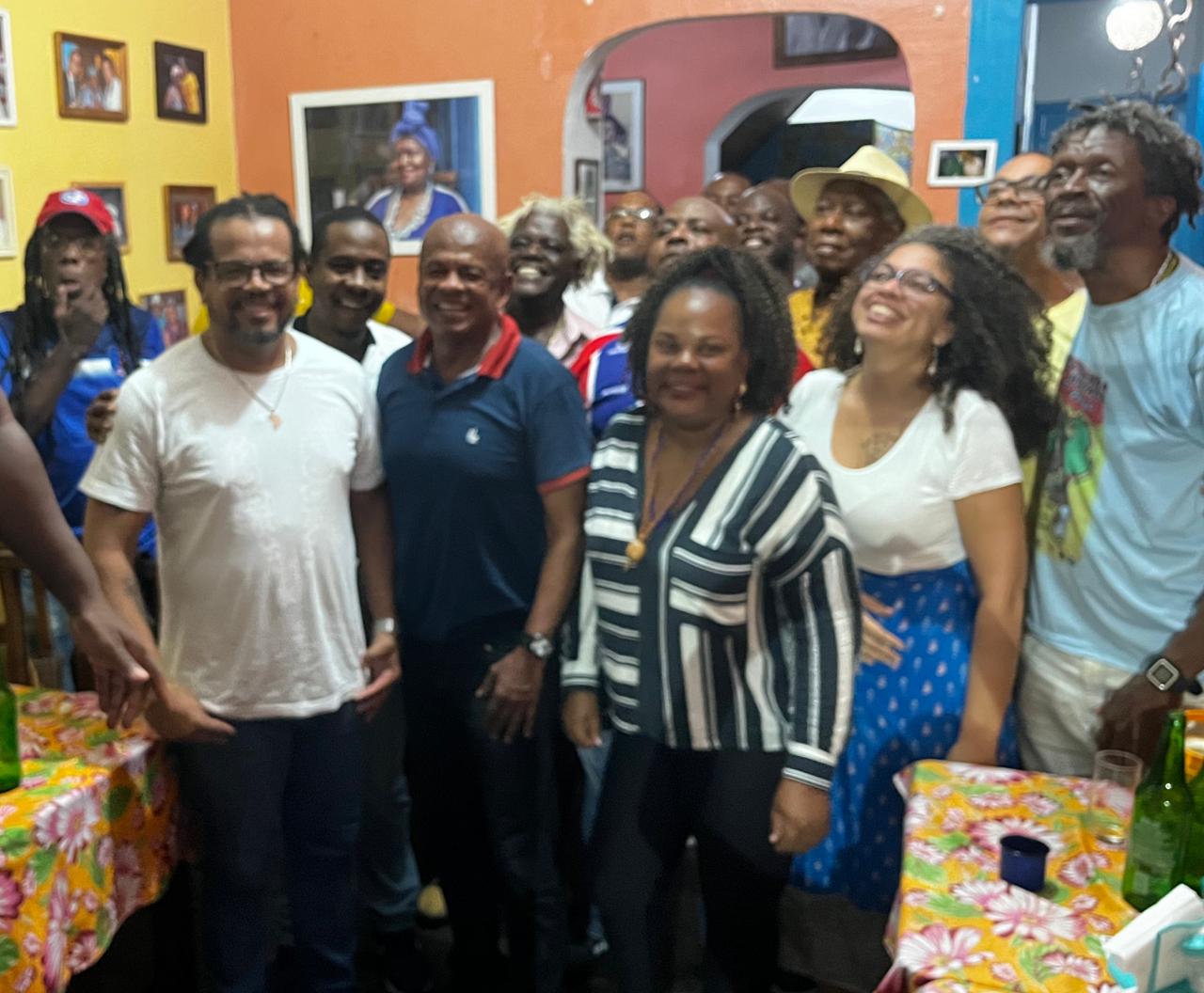 Encontro aconteceu no tradicional restaurante de "Alaíde do Feijão" Encontro aconteceu no tradicional restaurante de "Alaíde do Feijão"