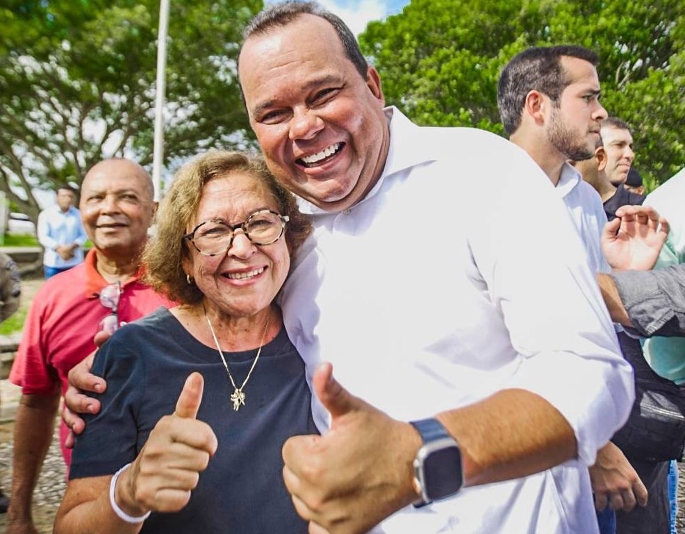 Lídice da Mata (PSB) e Geraldo Júnior (MDB) Lídice da Mata (PSB) e Geraldo Júnior (MDB)