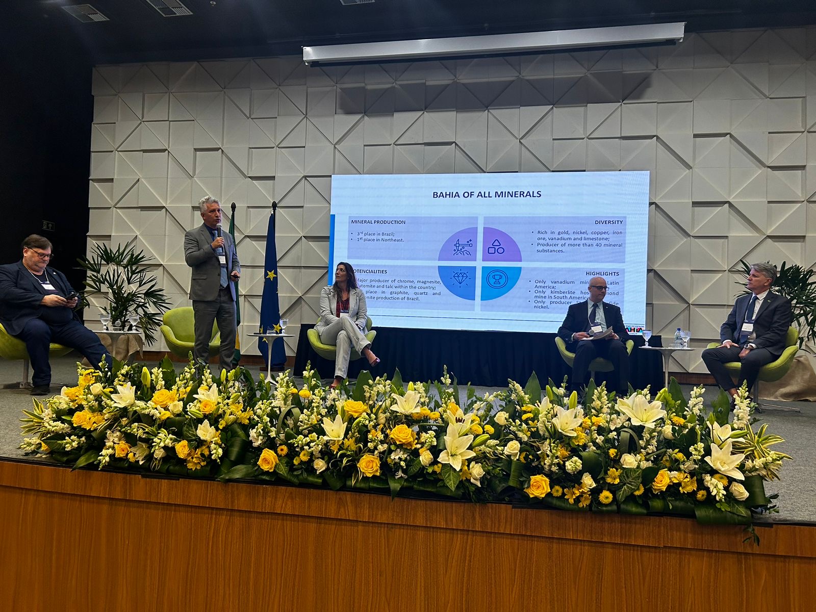 Intuito das conversas foi se aproximar de possíveis investidores e, assim, alavancar o investimento para o desenvolvimento da Bahia e do país, a partir da mineração