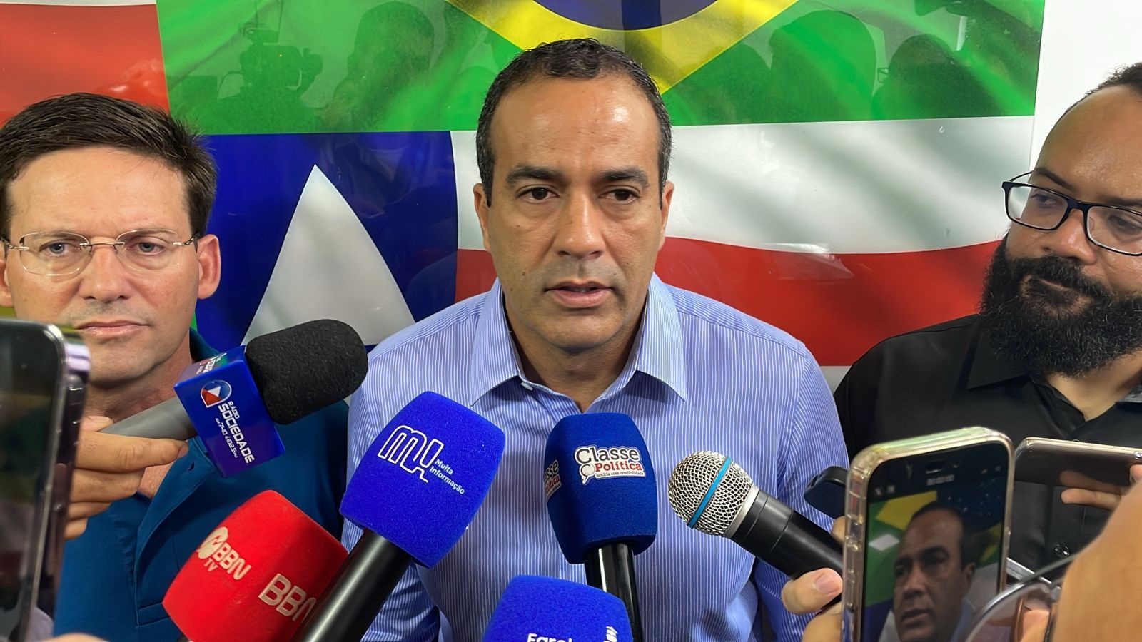 Bruno Reis diz não recear ter imagem associada a Bolsonaro Bruno Reis diz não recear ter imagem associada a Bolsonaro