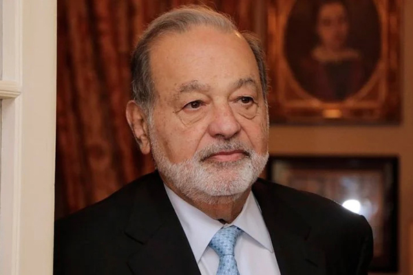 O empresário mexicano Carlos Slim