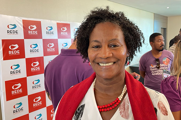 A ex-vice-prefeita de Salvador Célia Sacramento A ex-vice-prefeita de Salvador Célia Sacramento