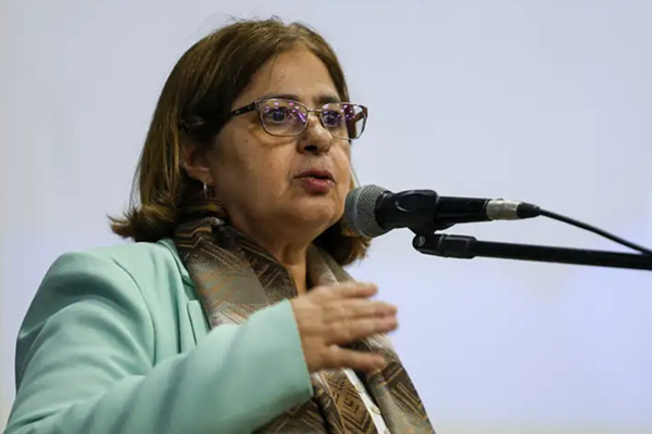 A ministra Cida Gonçalves (Mulheres) A ministra Cida Gonçalves (Mulheres)