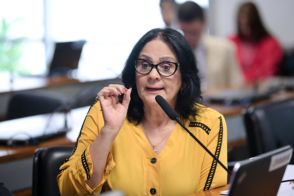 A senadora Damares Alves (Republicanos-DF) A senadora Damares Alves (Republicanos-DF)