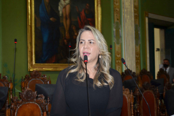 A vereadora Débora Santana (PDT) A vereadora Débora Santana (PDT)