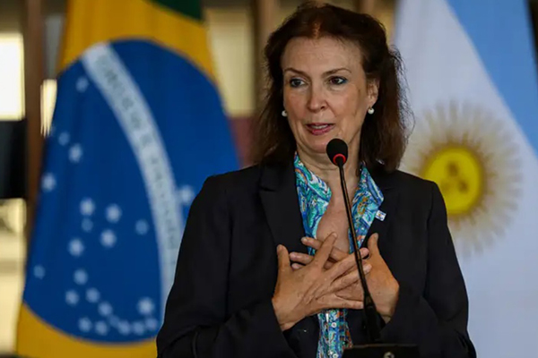 A economista Diana Mondino A economista Diana Mondino