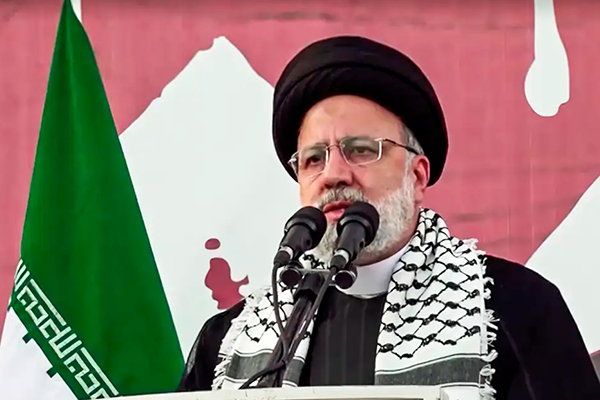 O presidente do Irã, Ebrahim Raisi